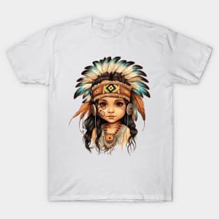 Native American Baby Girl T-Shirt